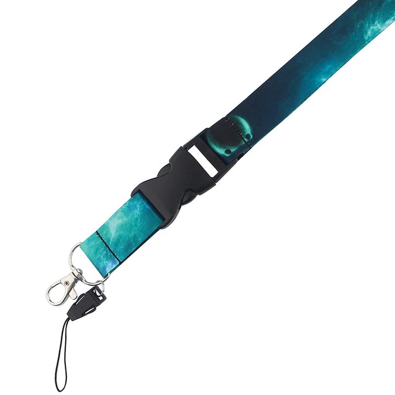 Yiflin Cute Neck Lanyard for Keys  Keychain  Wallet  ID Card Holder  with Quick Release Buckle - Image 2